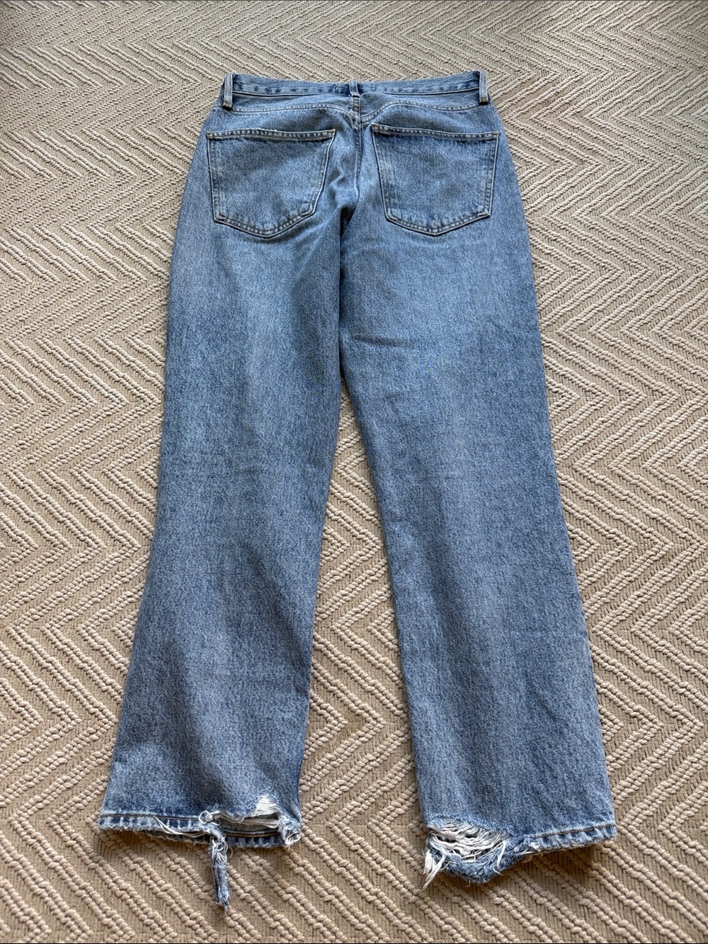 Agolde size 26 Lana straight jeans - Picture 3 of 6